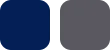 Echantillon Couleurs : Bleu marine et gris foncé