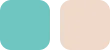 Echantillon Couleurs : Vert tendre et beige